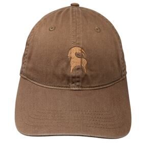 Econscious Slideback Baseball Cap Brown One Size Adjustable Embroidered 6 Panel